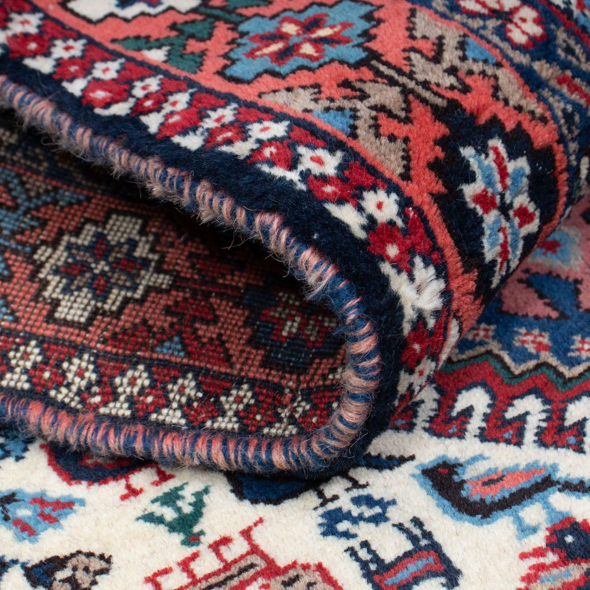 Biegacz Perski dywan - Nomadyczny - 189 x 82 cm - jasna czerwień