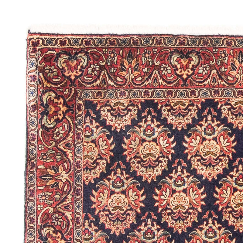 Dywan perski - Bijar kwadratowy  - 107 x 106 cm - ciemnoniebieski