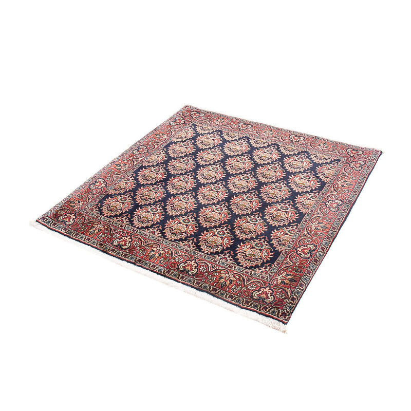 Dywan perski - Bijar kwadratowy  - 107 x 106 cm - ciemnoniebieski