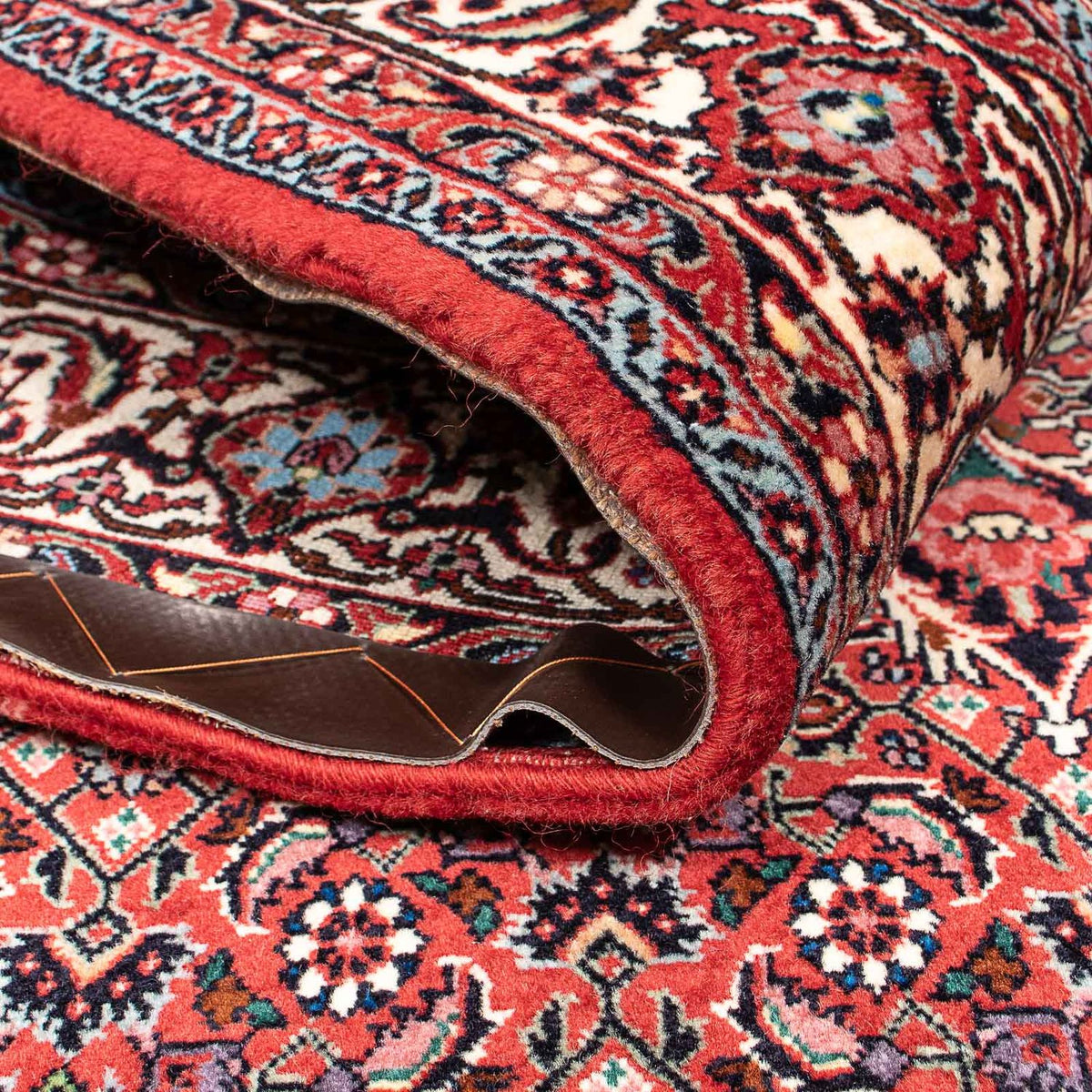 Dywan perski - Bijar - 220 x 153 cm - czerwony