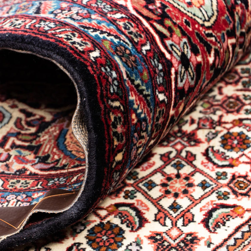 Dywan perski - Bijar - 382 x 249 cm - ciemna czerwień