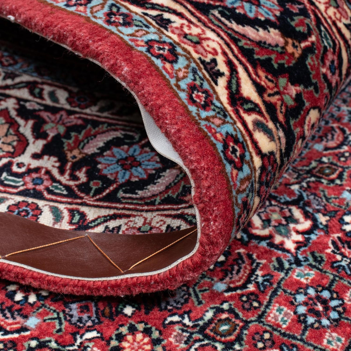 Dywan perski - Bijar - 207 x 132 cm - czerwony