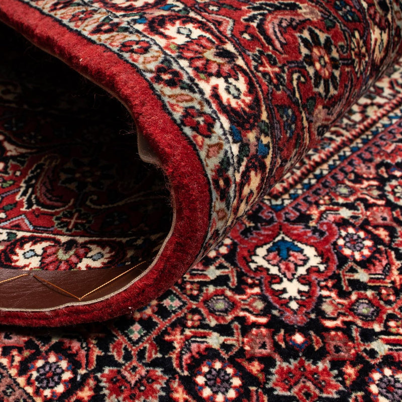 Dywan perski - Bijar - 255 x 205 cm - ciemna czerwień
