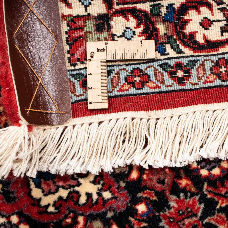 Dywan perski - Bijar - 255 x 205 cm - ciemna czerwień