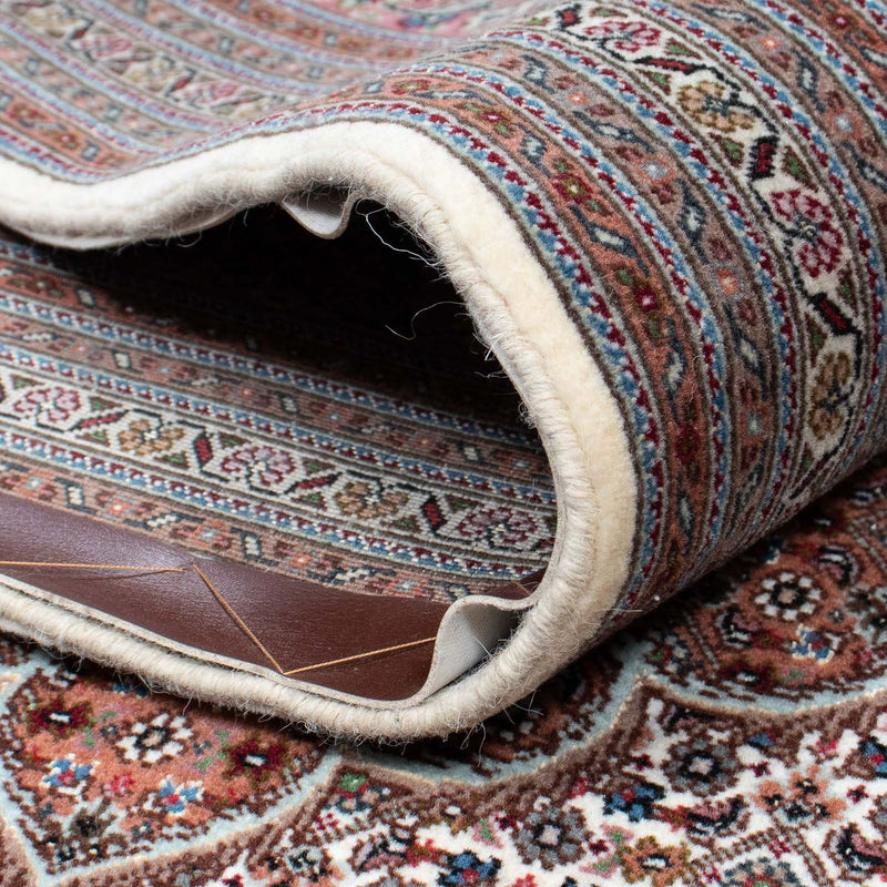 Dywan perski - Tabriz - Królewski - 348 x 253 cm - jasnobrązowy