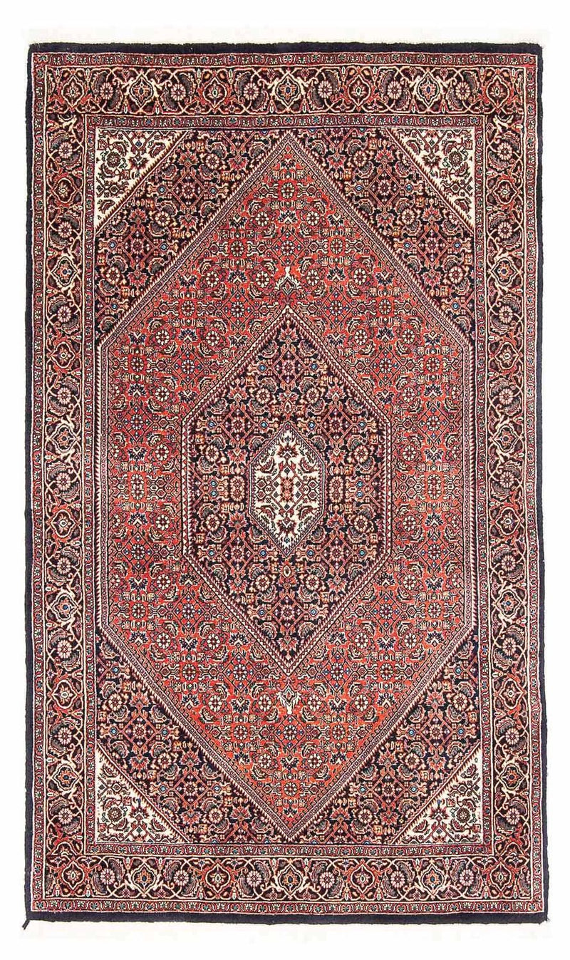 Biegacz Dywan perski - Bijar - 178 x 107 cm - czerwony