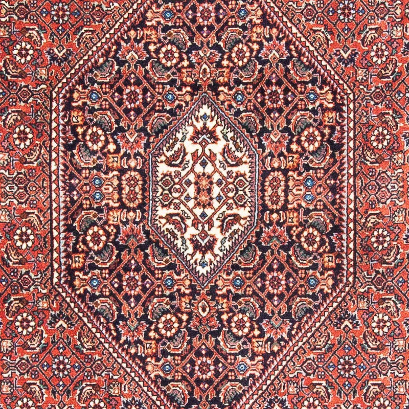 Biegacz Dywan perski - Bijar - 178 x 107 cm - czerwony