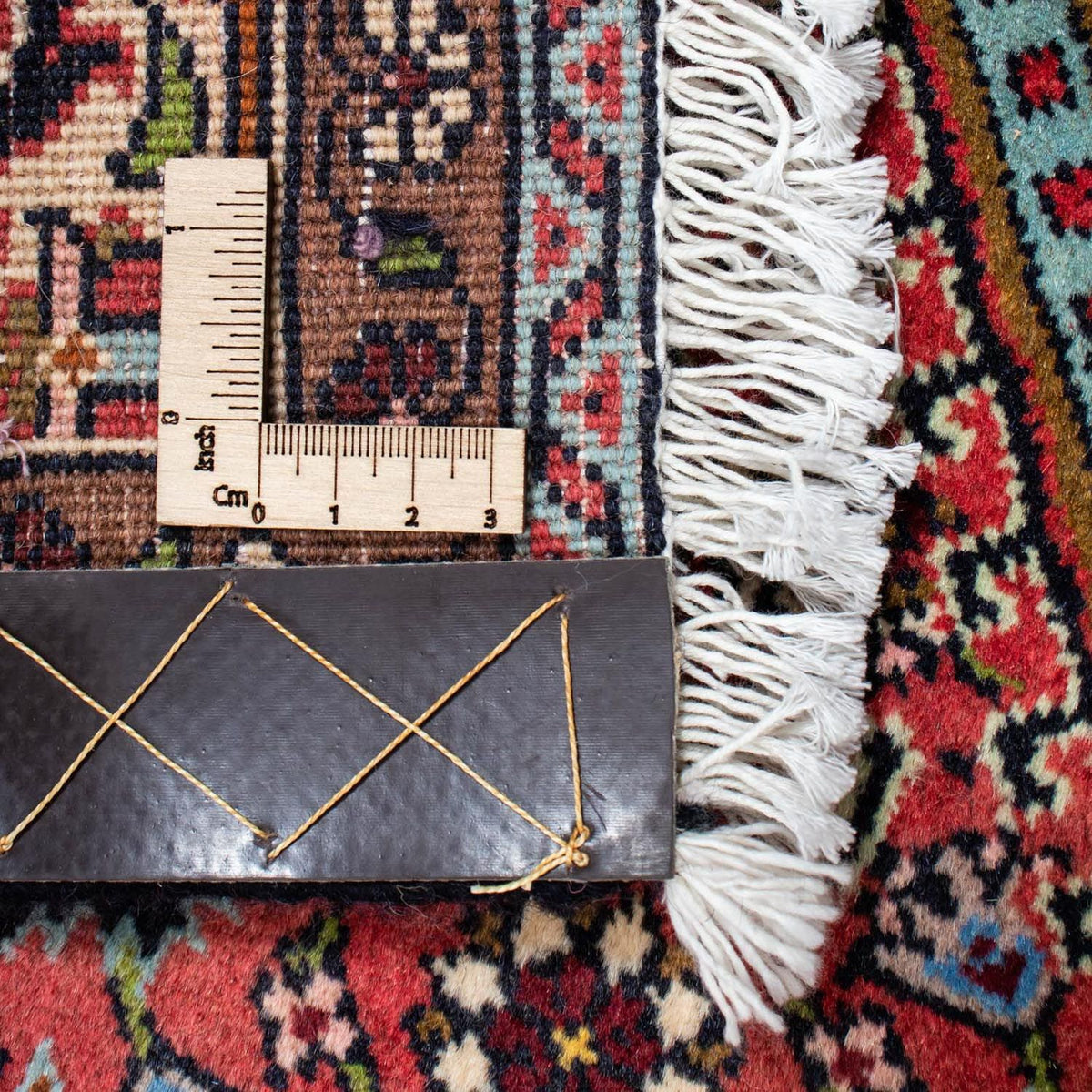 Dywan perski - Bijar - 242 x 135 cm - czerwony