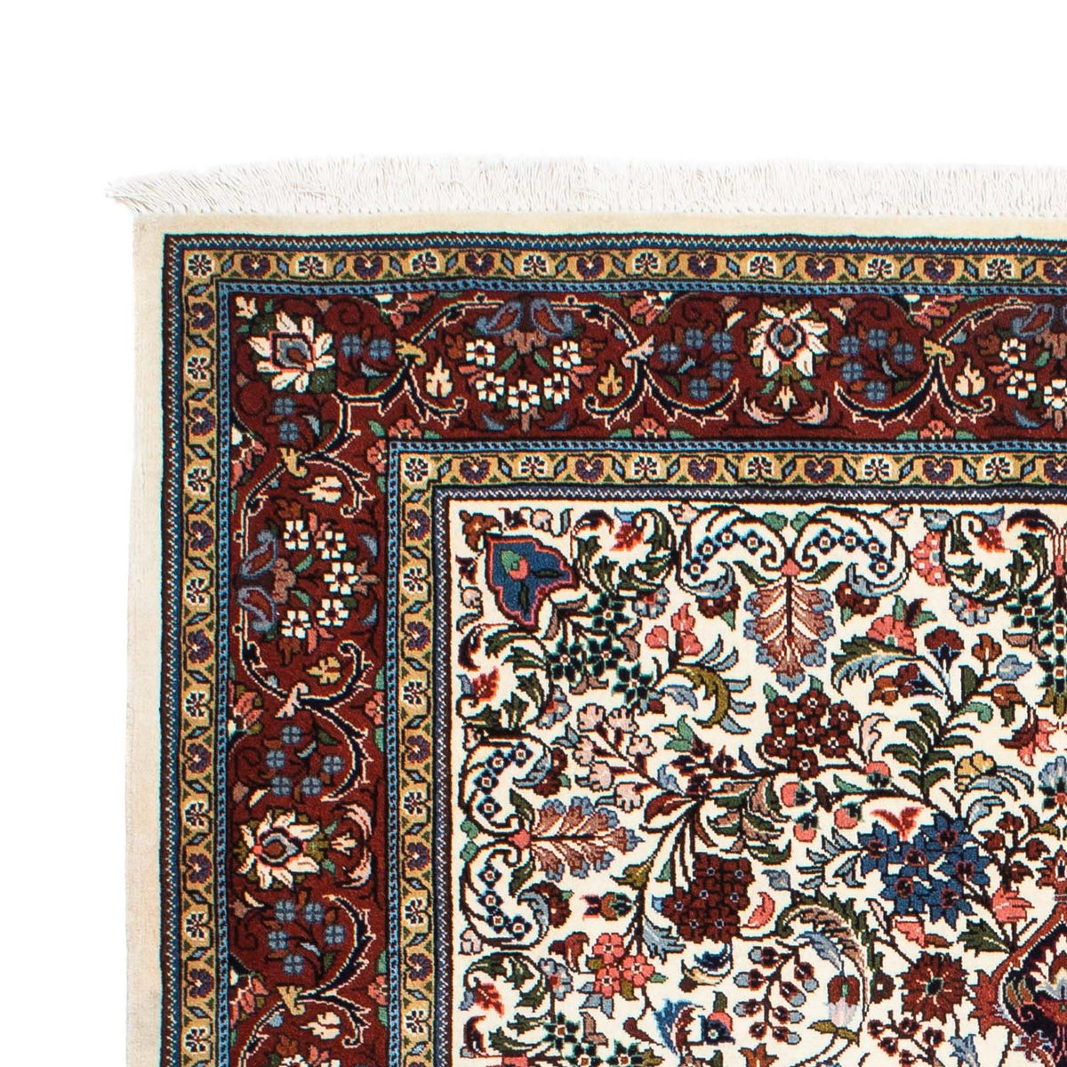 Dywan perski - Bijar - 213 x 140 cm - beżowy