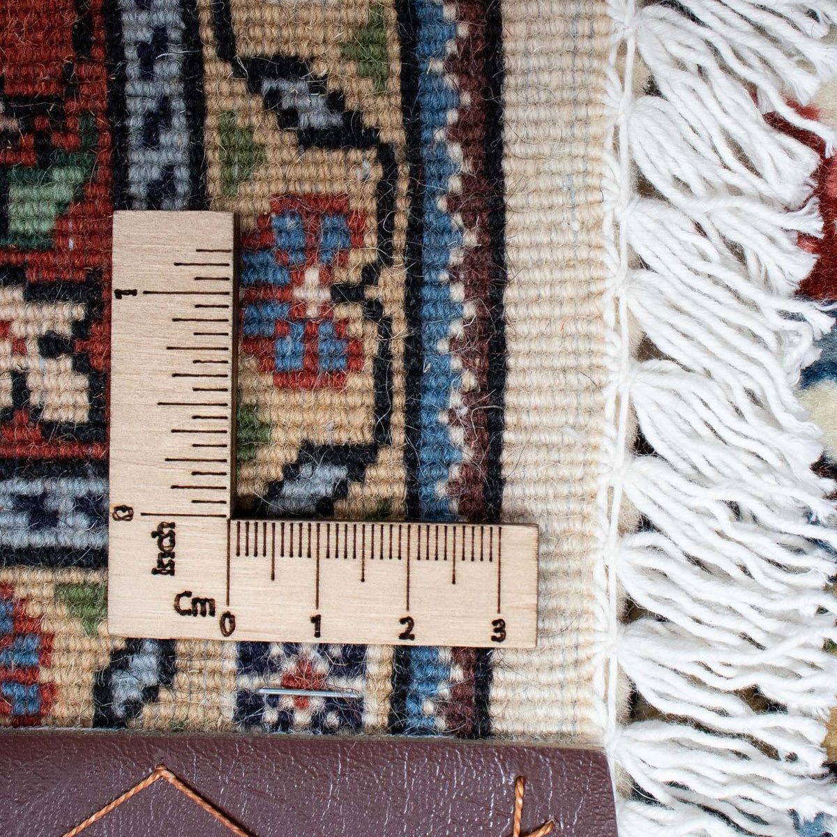 Dywan perski - Bijar - 213 x 140 cm - beżowy