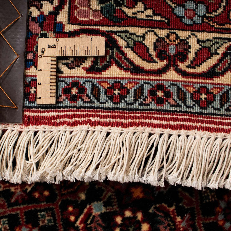 Dywan perski - Bijar - 262 x 203 cm - ciemna czerwień