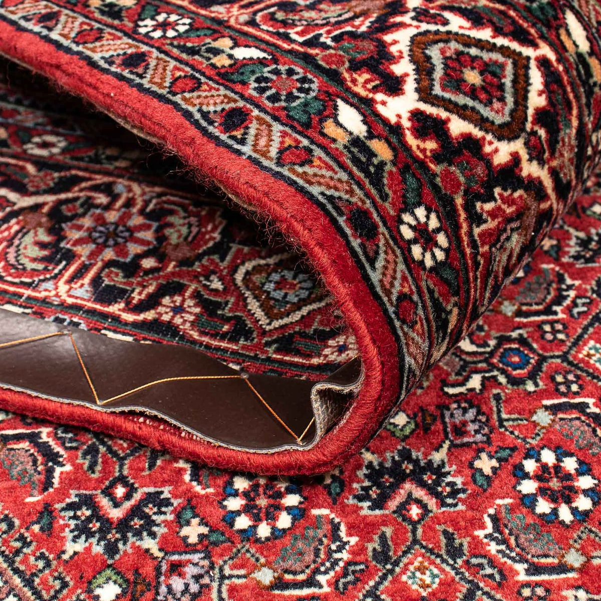 Dywan perski - Bijar - 212 x 138 cm - czerwony