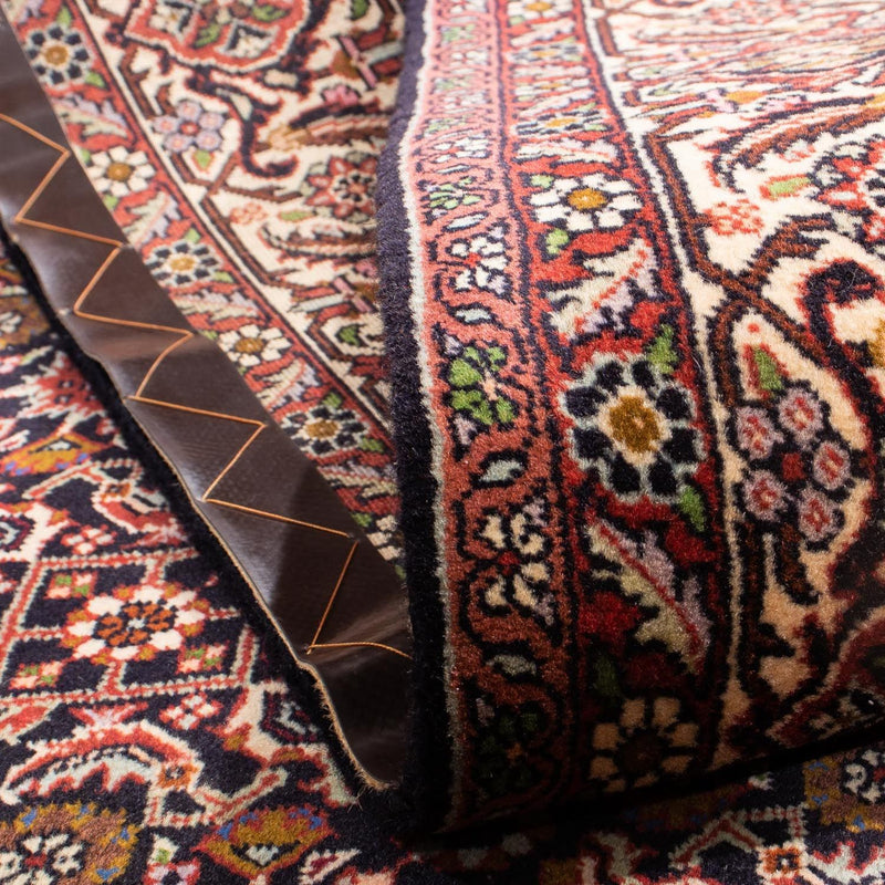 Dywan perski - Bijar - 243 x 171 cm - ciemnoniebieski