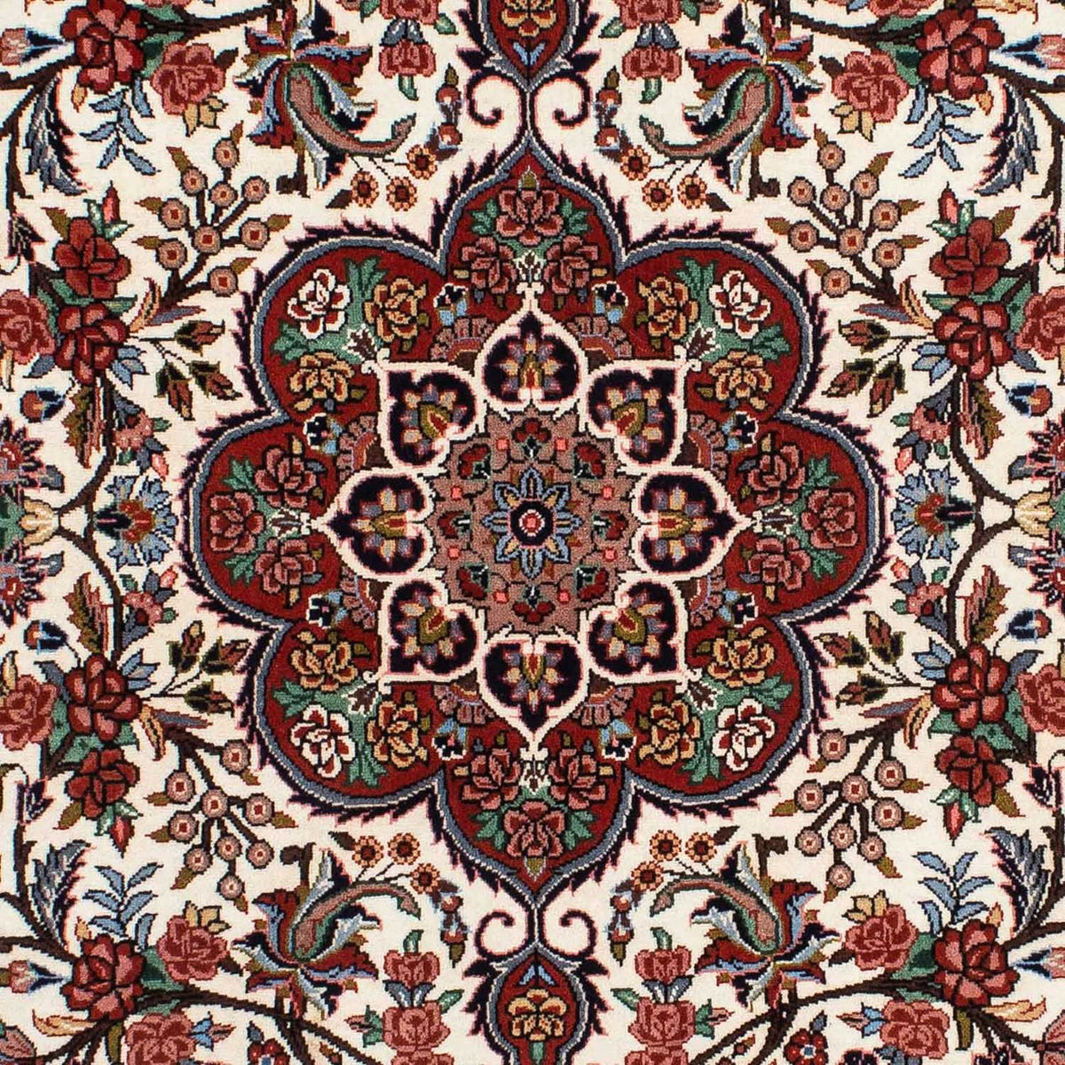 Dywan perski - Bijar - 222 x 134 cm - beżowy