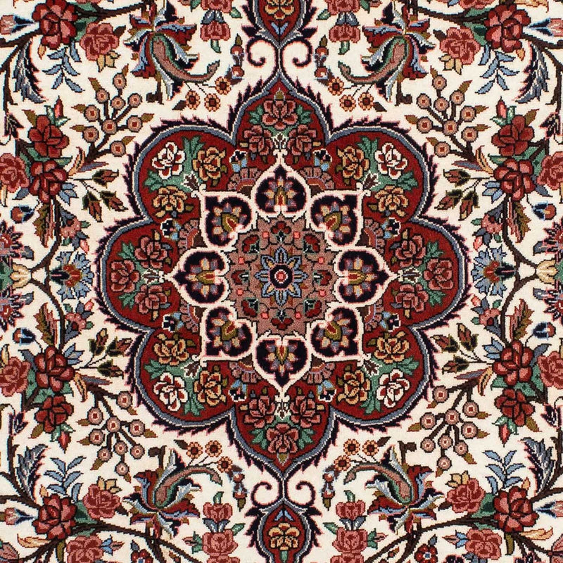 Dywan perski - Bijar - 222 x 134 cm - beżowy