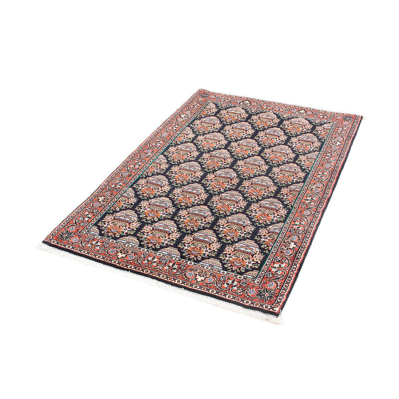 Dywan perski - Bijar - 125 x 82 cm - ciemnoniebieski