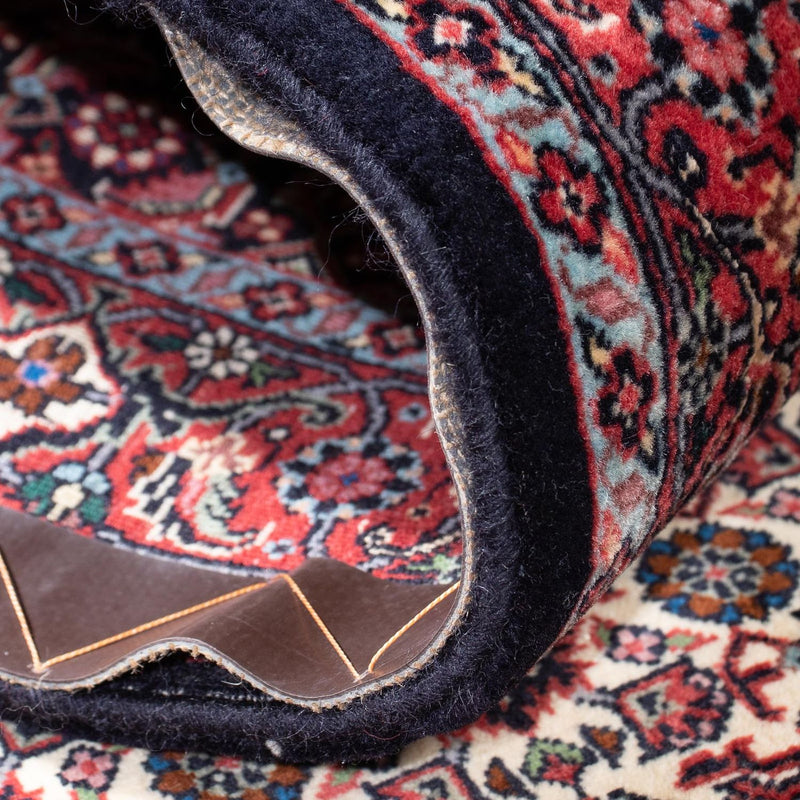 Biegacz Dywan perski - Bijar - 289 x 83 cm - ciemnoniebieski