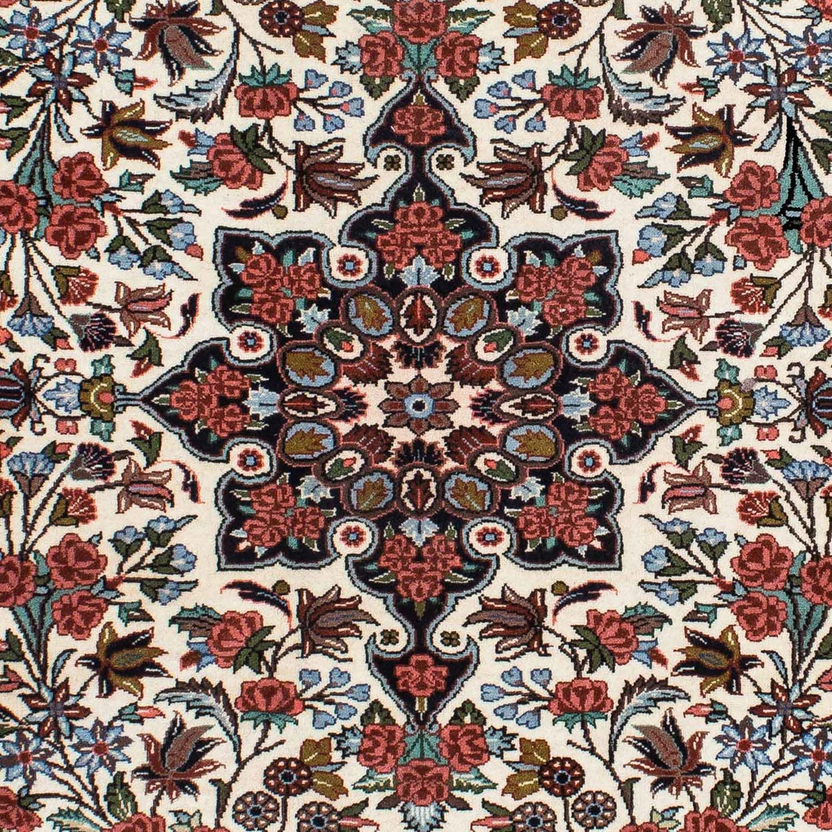 Dywan perski - Bijar - 200 x 137 cm - beżowy