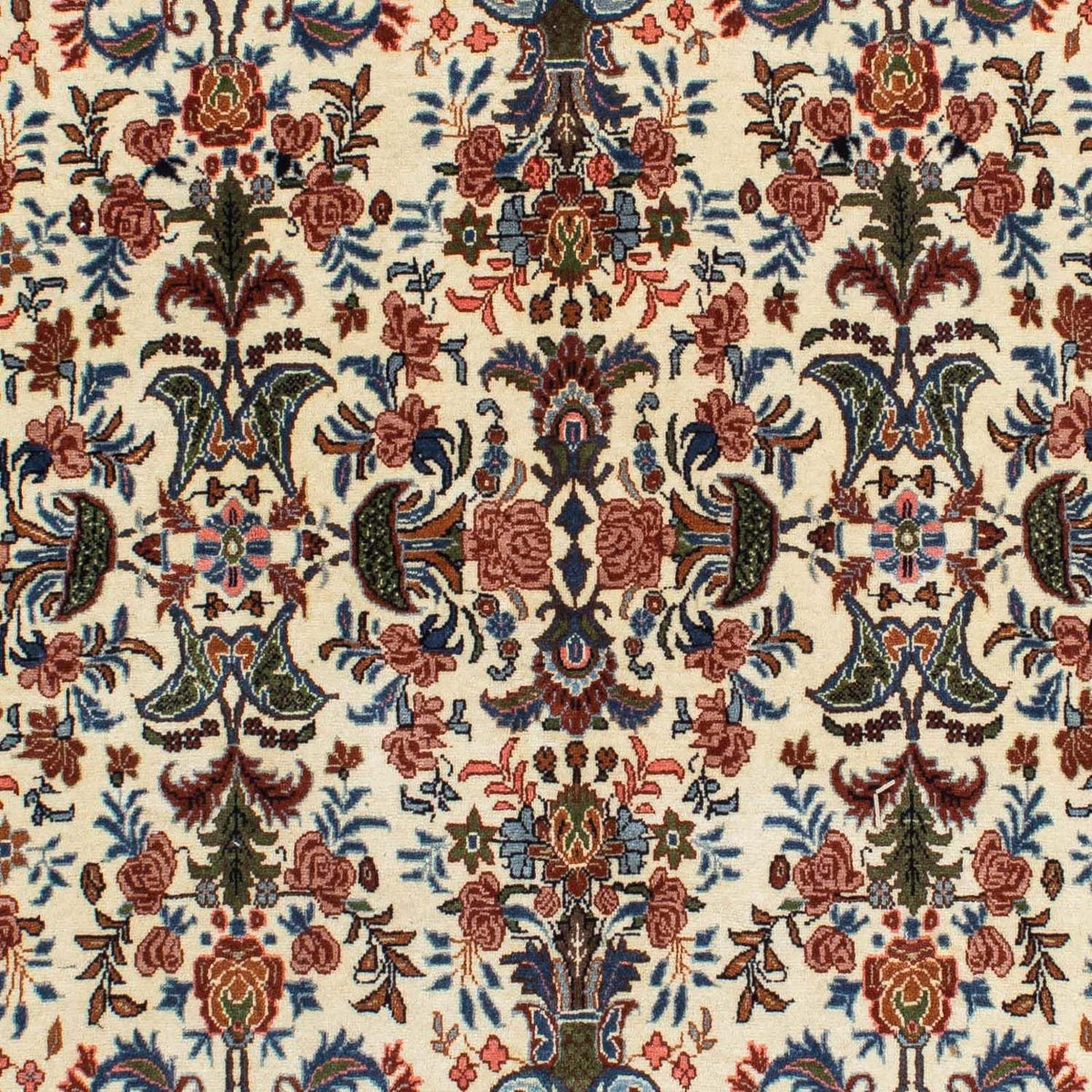 Dywan perski - Bijar - 243 x 135 cm - beżowy