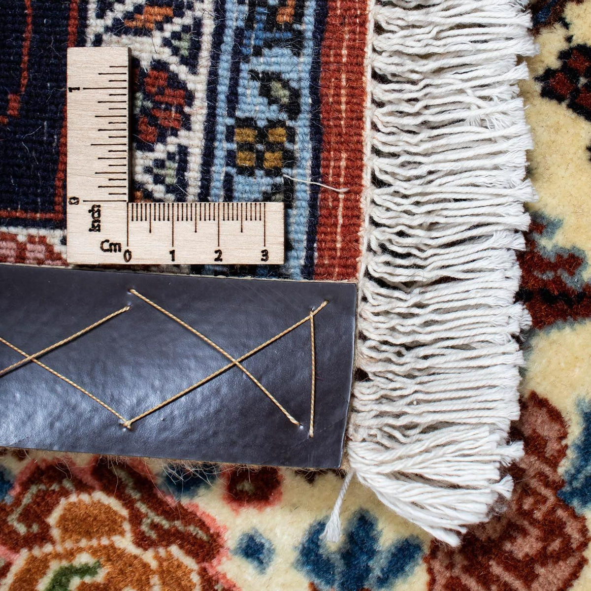 Dywan perski - Bijar - 243 x 135 cm - beżowy