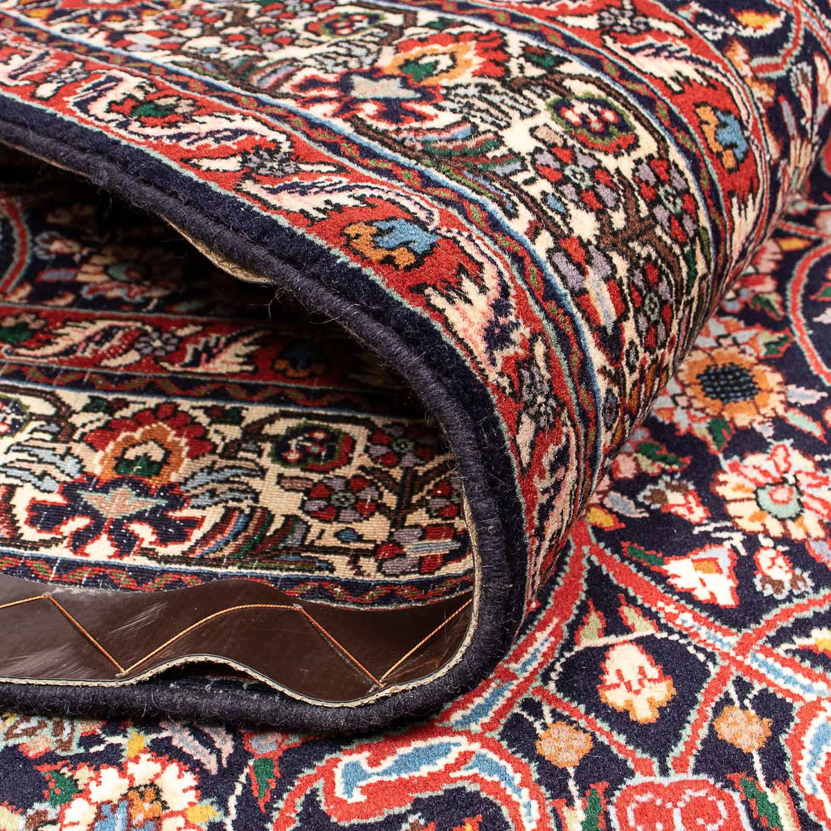 Dywan perski - Bijar - 211 x 147 cm - wielokolorowy