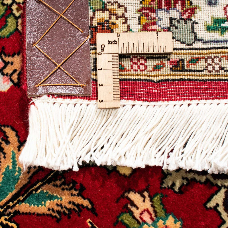 Dywan perski - Tabriz - Królewski - 300 x 202 cm - ciemna czerwień