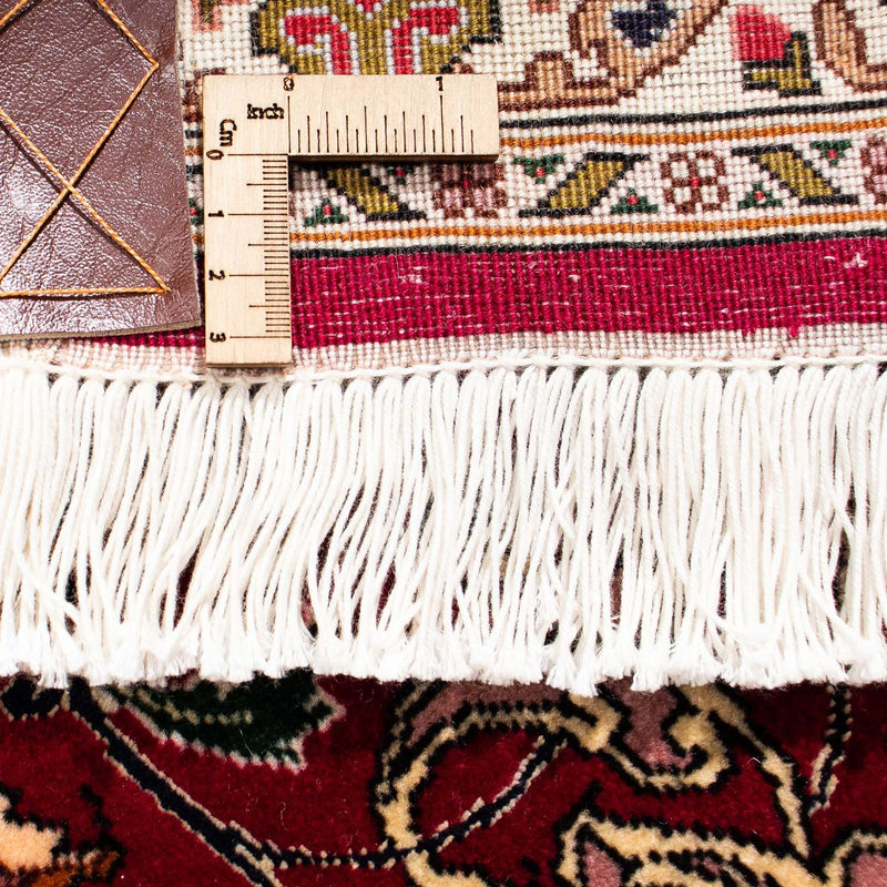 Dywan perski - Tabriz - Królewski - 300 x 202 cm - ciemna czerwień