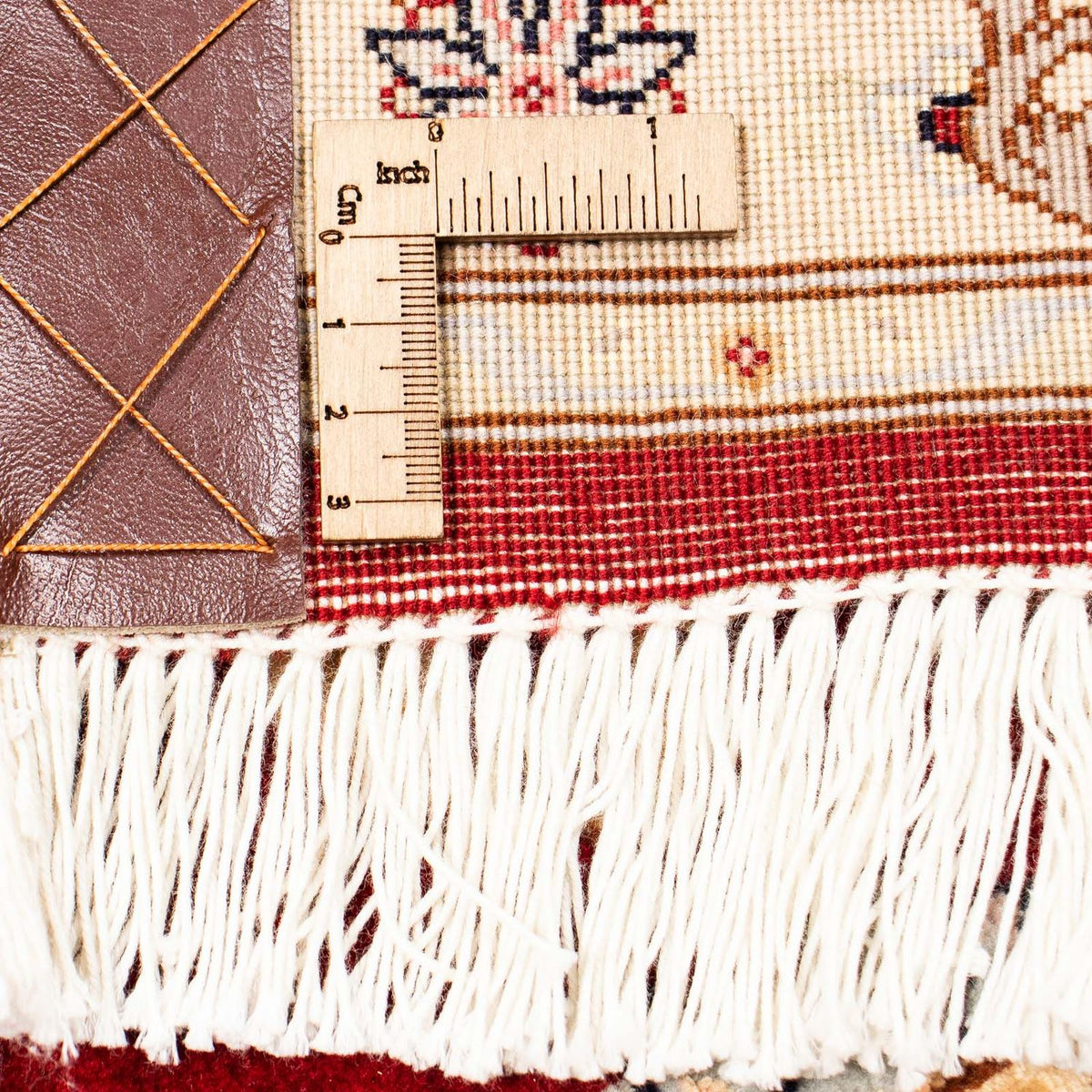 Dywan perski - Tabriz - Królewski - 402 x 298 cm - ciemna czerwień