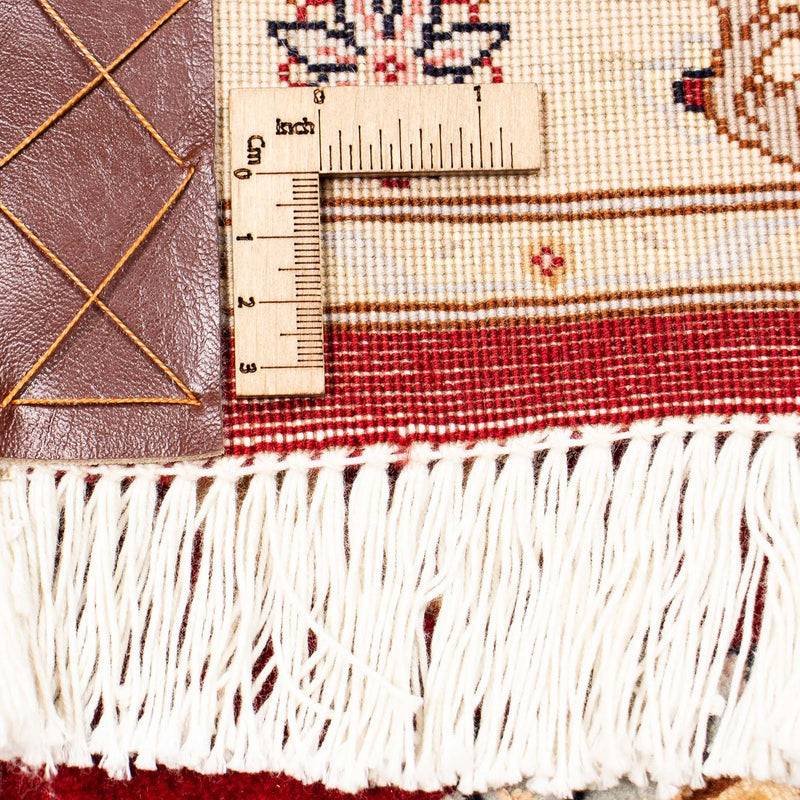 Dywan perski - Tabriz - Królewski - 402 x 298 cm - ciemna czerwień