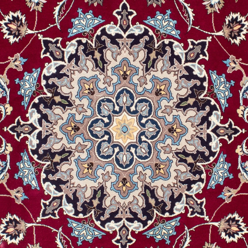 Dywan perski - Tabriz - Królewski - 207 x 155 cm - ciemna czerwień