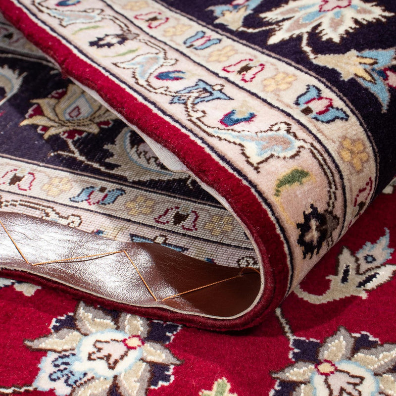 Dywan perski - Tabriz - Królewski - 207 x 155 cm - ciemna czerwień