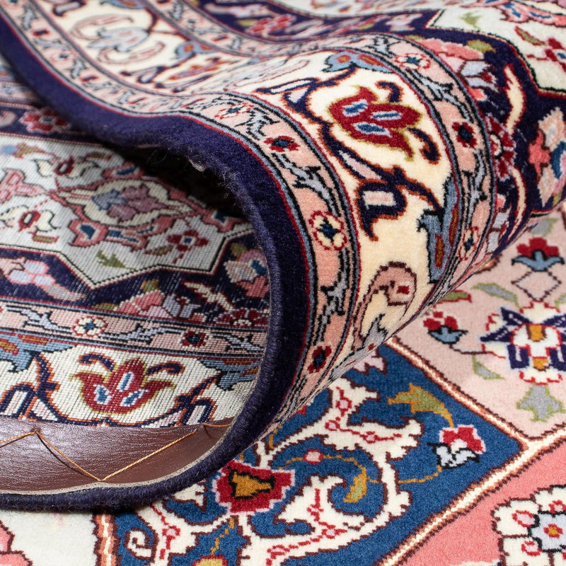 Dywan perski - Tabriz - Królewski kwadratowy  - 257 x 255 cm - jasnobrązowy