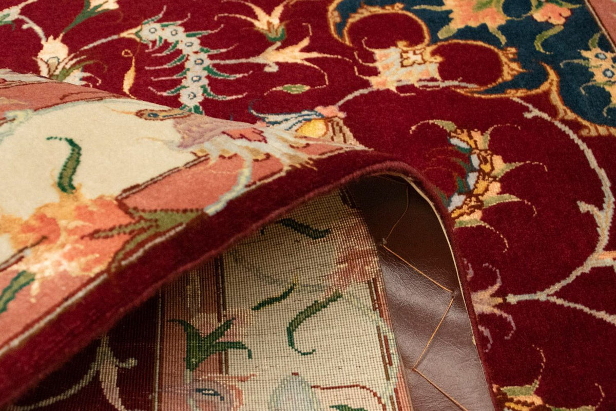 Dywan perski - Tabriz - Królewski - 150 x 101 cm - czerwony