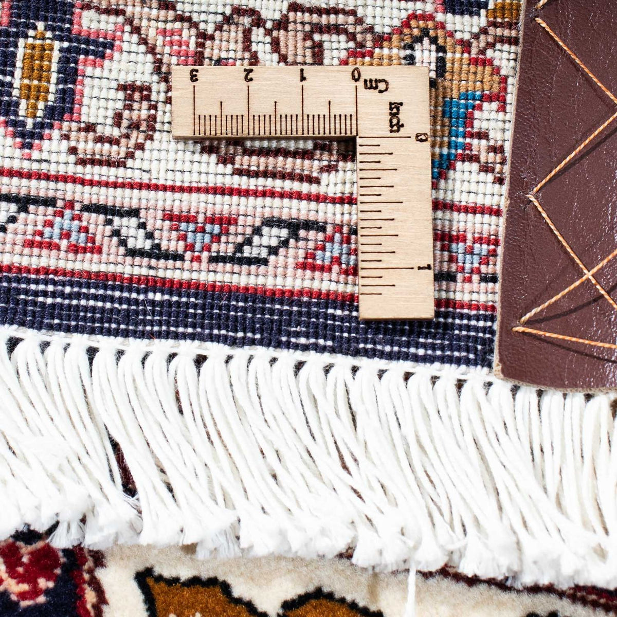 Dywan perski - Tabriz - Królewski - 252 x 167 cm - jasnobrązowy