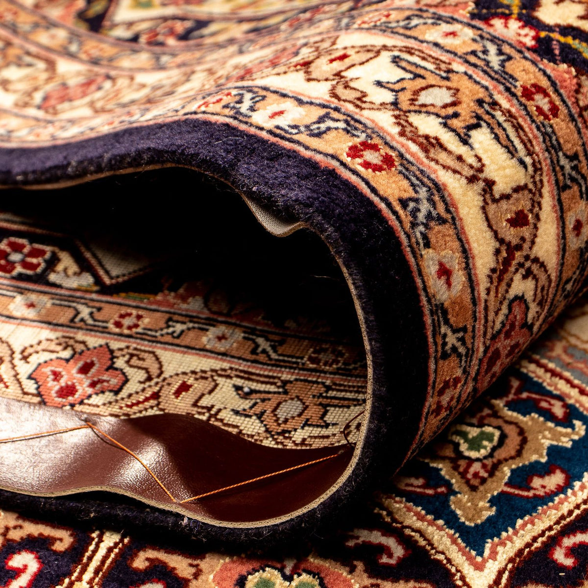 Dywan perski - Tabriz - Królewski - 352 x 252 cm - wielokolorowy