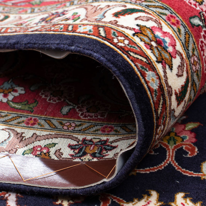 Dywan perski - Tabriz - Królewski - 308 x 252 cm - ciemnoniebieski