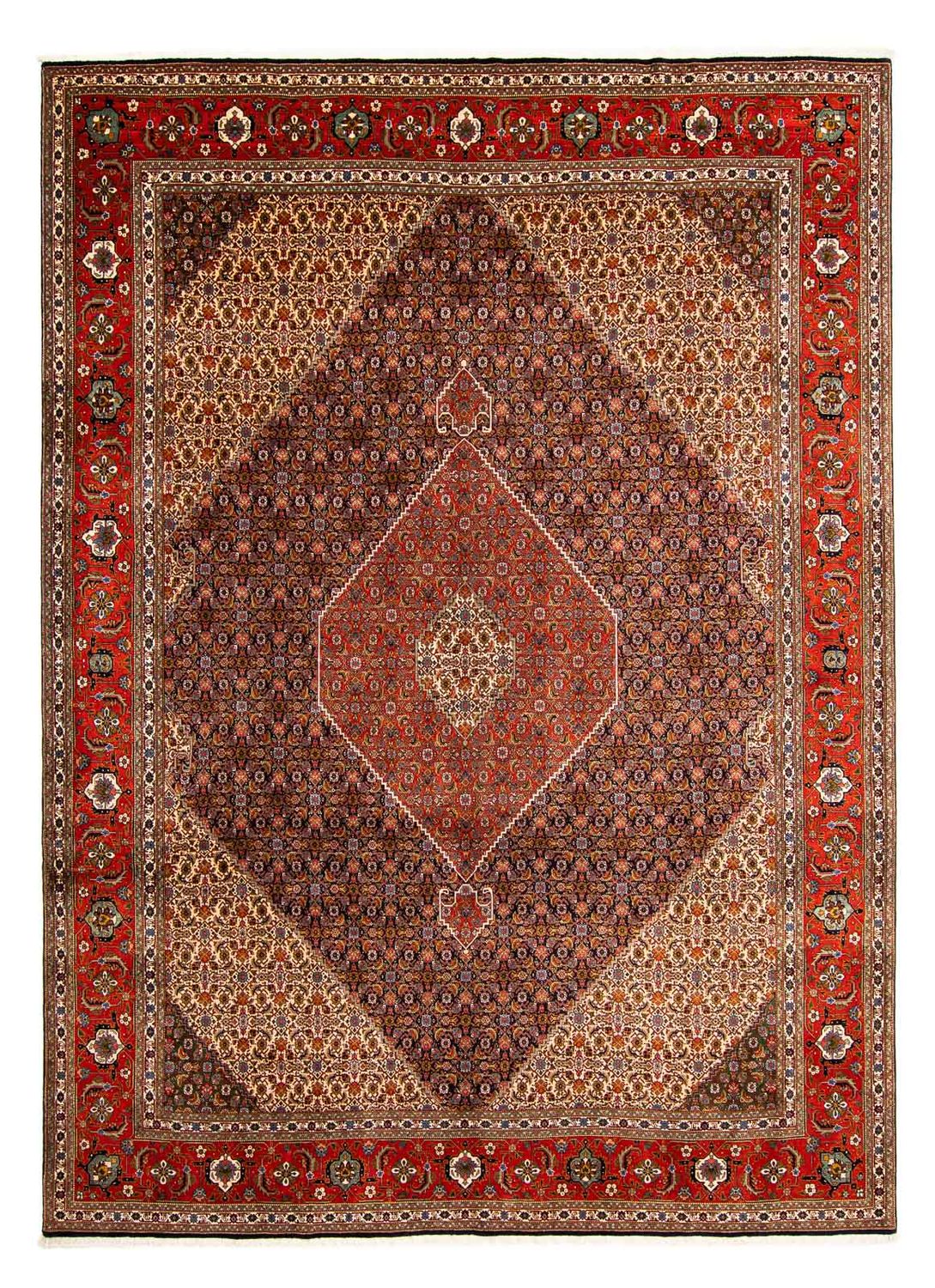 Dywan perski - Tabriz - 415 x 308 cm - wielokolorowy