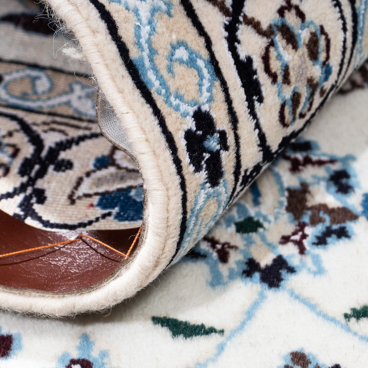 Dywan perski - Nain - Królewski - 176 x 115 cm - beżowy