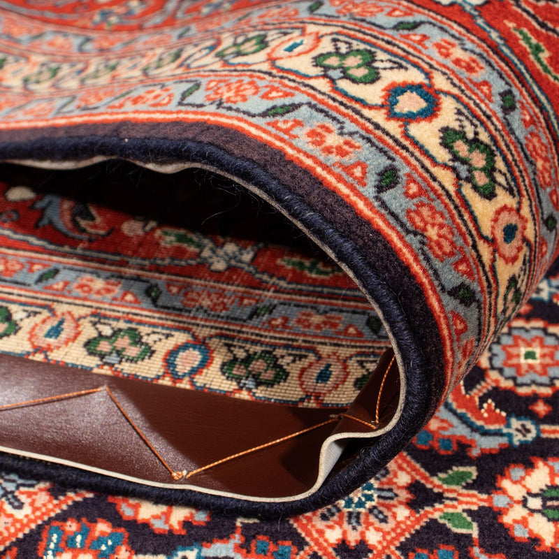 Dywan perski - Tabriz - 252 x 201 cm - ciemnoniebieski