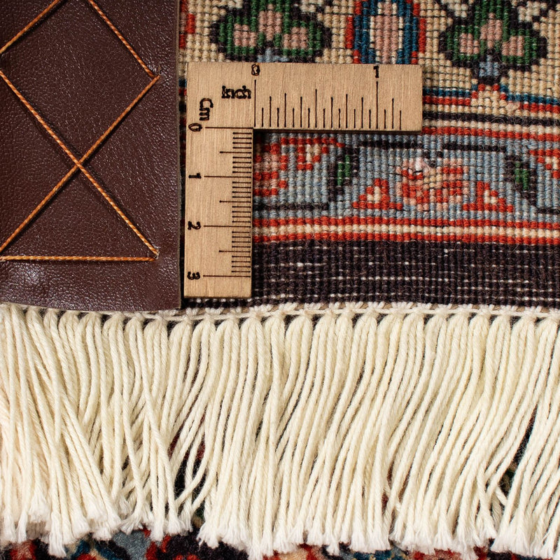 Dywan perski - Tabriz - 252 x 201 cm - ciemnoniebieski