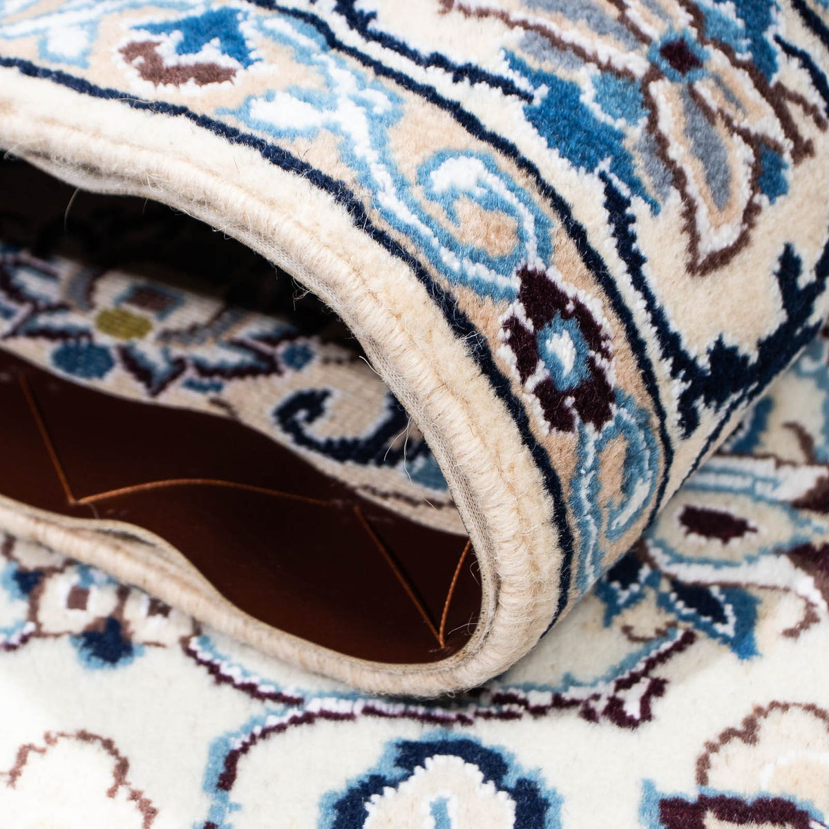 Dywan perski - Nain - Królewski - 179 x 111 cm - beżowy