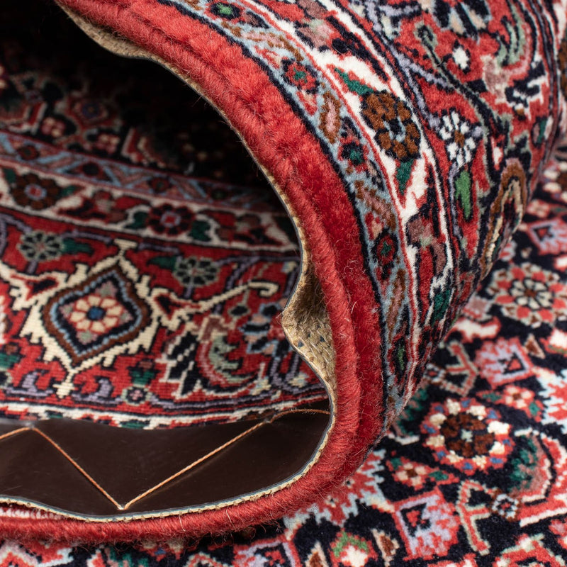 Dywan perski - Bijar - 214 x 130 cm - wielokolorowy