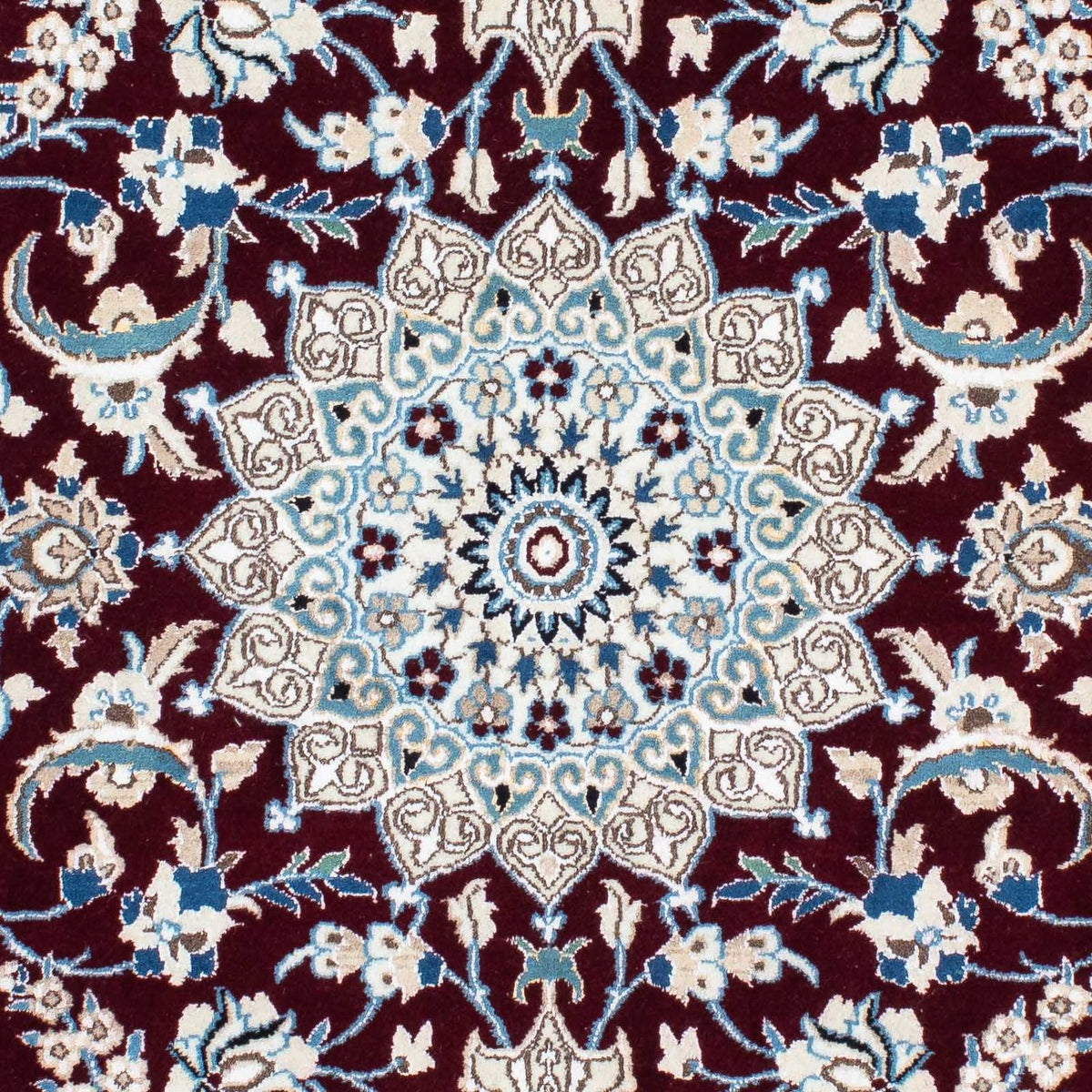 Dywan perski - Nain - Królewski - 182 x 110 cm - ciemna czerwień