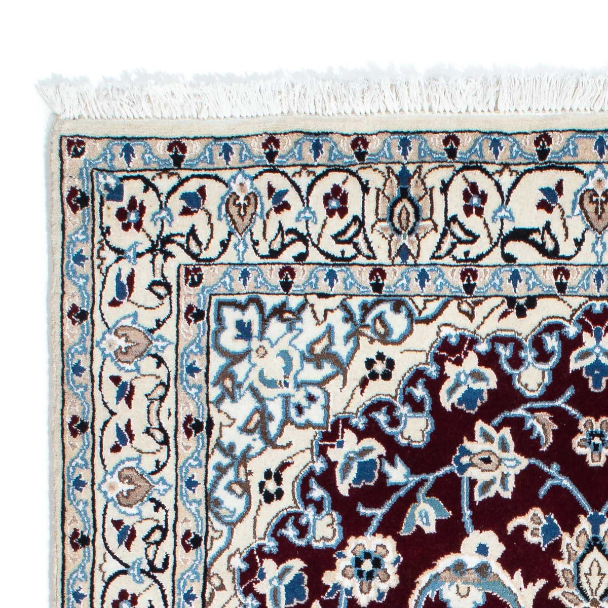 Dywan perski - Nain - Królewski - 182 x 110 cm - ciemna czerwień