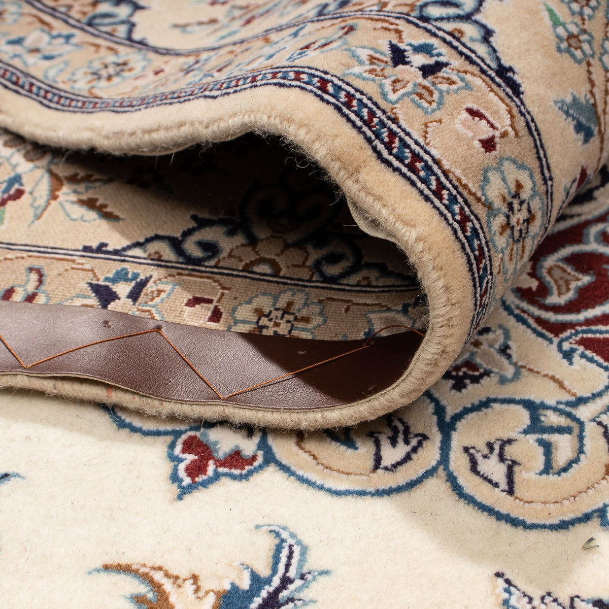 Dywan perski - Nain - Premium - 308 x 198 cm - beżowy