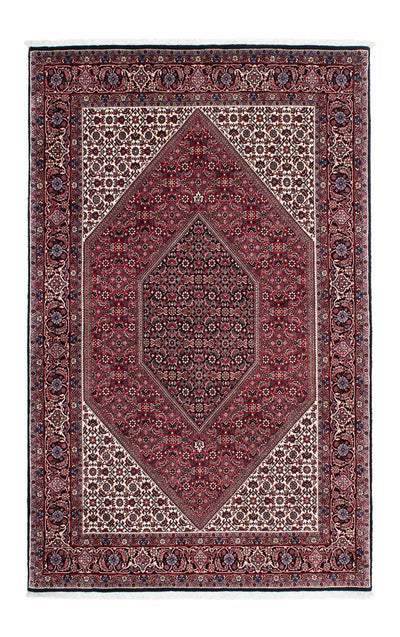 Bidjar Dywan 134x210cm - Dywan perski - jasna czerwień