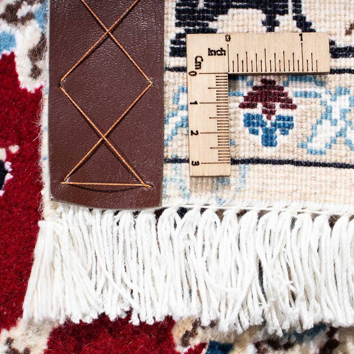 Biegacz Dywan perski - Nain - Królewski - 177 x 107 cm - ciemna czerwień