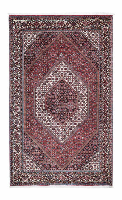 Bidjar Dywan 131x214cm - Dywan perski - jasna czerwień