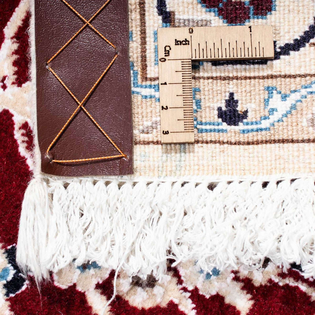 Dywan perski - Nain - Królewski - 163 x 115 cm - ciemna czerwień