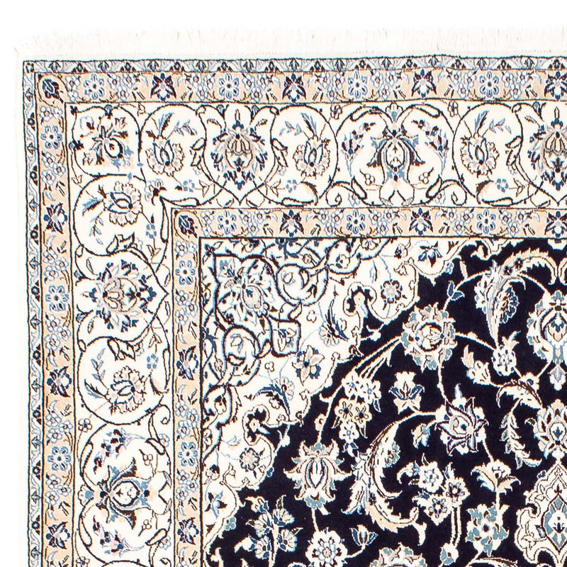 Dywan perski - Nain - Królewski - 251 x 200 cm - ciemnoniebieski